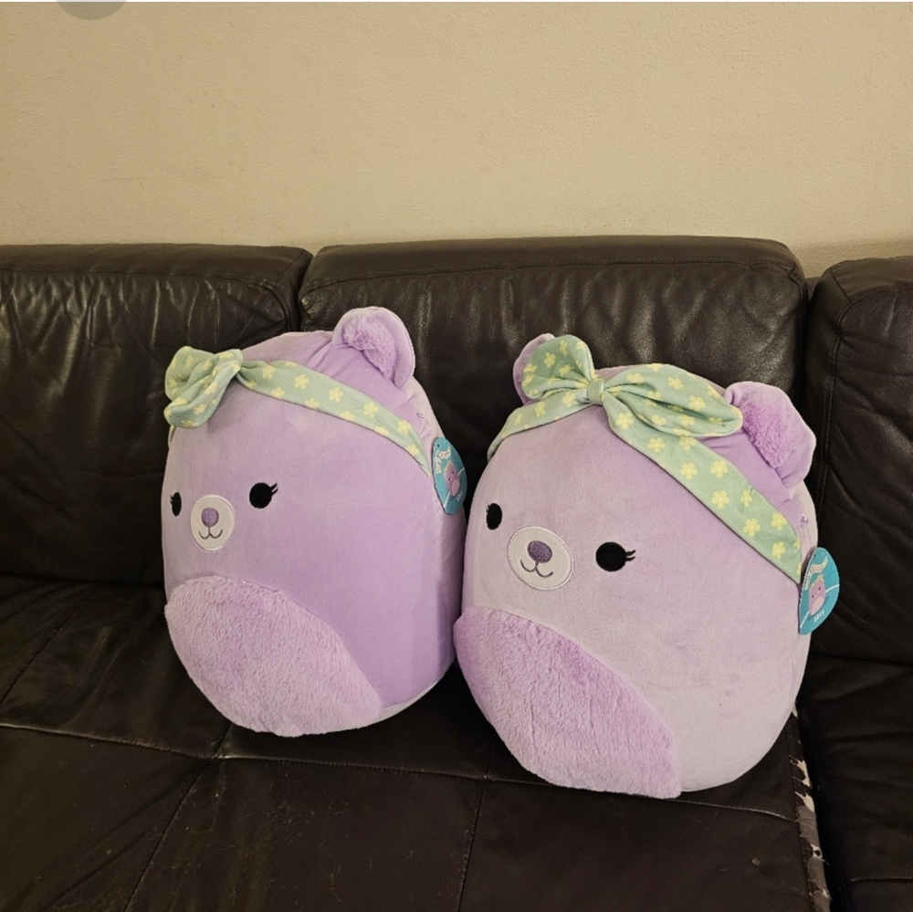 2 Squishmallows 16" Plush,  2 Nwt Silvy - Picture 9 of 12